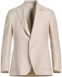 Lardini - Blazer Cotton, Linen - Lyst