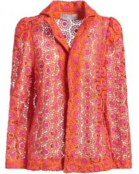 AMARANTE DO BRASIL - Blazer Polyester, Modal, Linen - Lyst