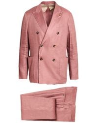 Lardini - Suit Linen, Viscose, Elastane - Lyst