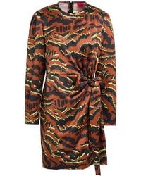 HUGO - Mini Dress - Lyst