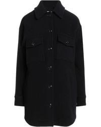 Woolrich - Coat Virgin Wool, Polyester - Lyst