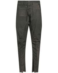 Masnada - Charcoal Pants Cotton, Elastane - Lyst
