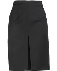 Nineminutes - Midi Skirt Polyester, Viscose, Elastane - Lyst