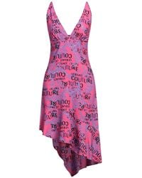 Versace Jeans Couture - Vestito Midi - Lyst