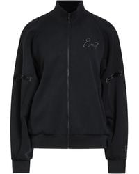 EA7 - Sweatshirt Polyester, Modal, Elastane - Lyst