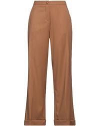Nora Barth - Camel Pants Polyester, Viscose, Elastane - Lyst
