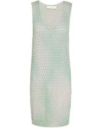 Akep - Light Mini Dress Viscose, Polyester - Lyst
