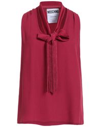 Moschino - Top Acetate, Viscose - Lyst