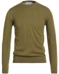 Alpha Studio - Military Sweater Merino Wool - Lyst