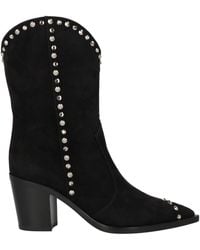 Gianvito Rossi - Botines de caña alta - Lyst