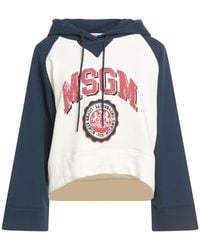 MSGM - Sweatshirt Cotton - Lyst