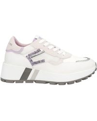 Emanuélle Vee - Sneakers Leather, Textile Fibers - Lyst