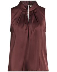 Rinascimento - Chocolate Top Polyester, Elastane - Lyst