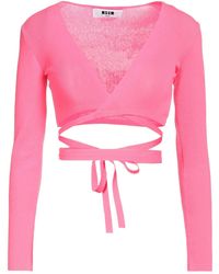 MSGM - Wrap Cardigans - Lyst
