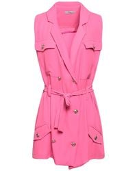 Fly Girl - Fuchsia Blazer Polyester, Elastane - Lyst