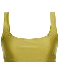 ANDAMANE - Lime Top Polyamide, Elastane - Lyst