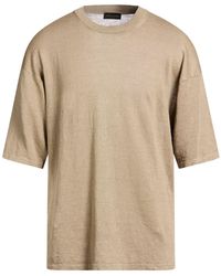 Roberto Collina - Sand Sweater Linen - Lyst