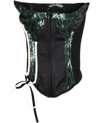 OTTOLINGER - Embellished Corset Knit Top - Lyst