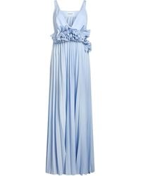 P.A.R.O.S.H. - Sky Maxi Dress Polyester - Lyst