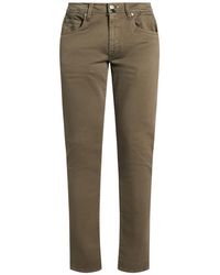 Tramarossa - Taupe Pants Cotton, Polyester, Elastane - Lyst
