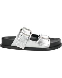 Jil Sander - Sandals Leather - Lyst