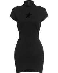 Mugler - Mini Dress Polyamide, Elastane - Lyst