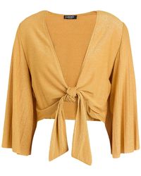 Liu Jo - Marigold Wrap Cardigans Viscose, Polyamide, Polyester, Elastane - Lyst