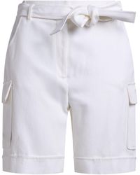 Eleventy - Shorts & Bermuda Shorts Cotton, Linen - Lyst