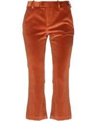 Dondup Cropped Pants - Orange