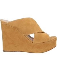 Sergio Rossi - Camel Sandals Goat Skin - Lyst