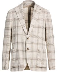 Tagliatore - Blazer Virgin Wool, Silk, Cotton, Polyamide, Elastane - Lyst