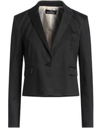 Anna Molinari - Blazer Cotton, Elastane - Lyst
