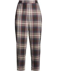 Imperial - Dark Pants Polyester, Viscose, Elastane - Lyst