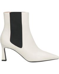 Pollini - Ankle Boots Leather - Lyst