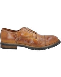 Eleventy - Tan Lace-Up Shoes Soft Leather - Lyst