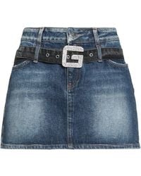 Gaelle Paris - Denim Skirt Cotton - Lyst