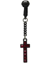 DSquared² - Single Earring Tin Alloy, Brass - Lyst