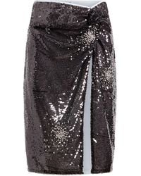 DES_PHEMMES - Midi Skirt Polyester - Lyst