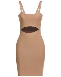 Kontatto - Mini Dress Viscose, Polyester - Lyst