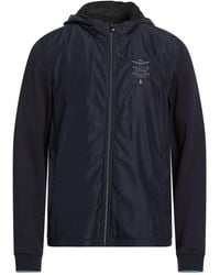 Aeronautica Militare - Frecce Tricolori Midnight Jacket Polyester, Cotton - Lyst