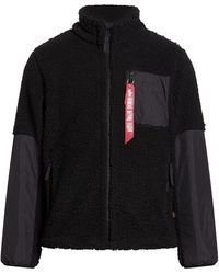 Alpha Industries - Shearling & Teddy - Lyst