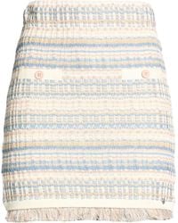 Please - Mini Skirt Cotton, Polyacrylic - Lyst