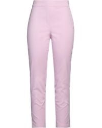 Marc Cain - Lilac Pants Cotton, Polyester, Elastane - Lyst