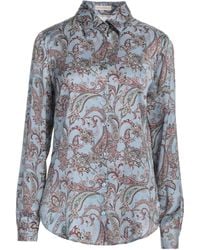 Camicettasnob - Azure Shirt Viscose - Lyst