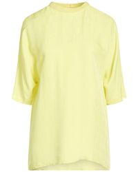 Agnona - Top Viscose, Silk - Lyst
