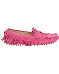 Baldinini - Fuchsia Loafers Leather - Lyst