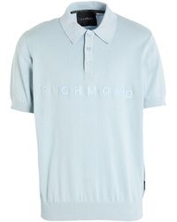 John Richmond - Sky Polo Shirt Cotton - Lyst