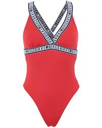 Bikkembergs One-piece Swimsuit - Red