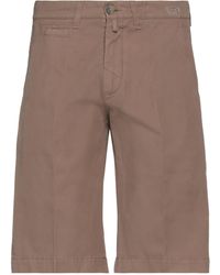 Jacob Coh?n - Khaki Shorts & Bermuda Shorts Cotton - Lyst