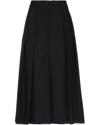 McQ 3/4 Length Skirt - Black